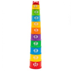 Vzdelávacie poháriky s melódiou Baby Mix multicolor #1
