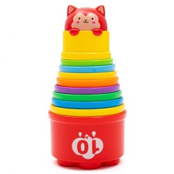 Vzdelávacie poháriky s melódiou Baby Mix multicolor #2