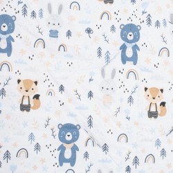 Zateplená zavinovačka do autosedačky New Baby blue modrá #3