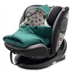 Zateplená zavinovačka do autosedačky New Baby green zelená #1