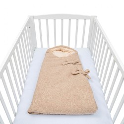 Zavinovačka, spací vak New Baby Teddy béžová #3