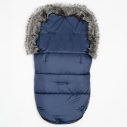 Zimný fusak New Baby Lux Wool blue modrá #2