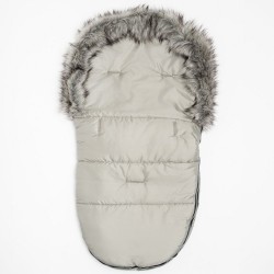 Zimný fusak New Baby Lux Wool grey sivá #2