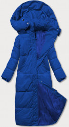 Dámska dlhá zimná bunda AG3-3031, modrá