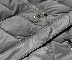 Dámska zimná bunda W732, sivá #6