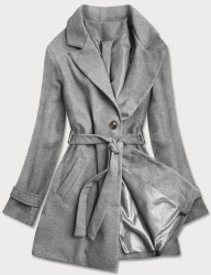 Dámsky prechodný kabát 18808, sivý - Amando