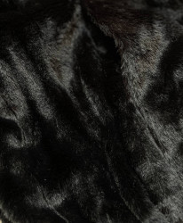 Obojstranná bunda s kožušinou B8052-51, tmavozelená/čierna #5
