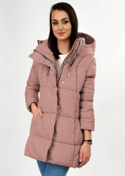 Staroružová dámska zimná bunda 7750 #1