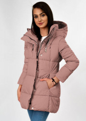 Staroružová dámska zimná bunda 7750 #2
