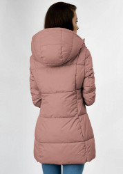 Staroružová dámska zimná bunda 7750 #5
