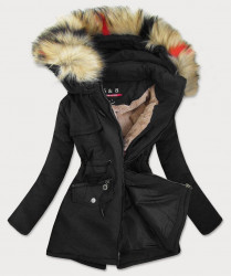 Zimná bunda čierna 2010-1 - Amando