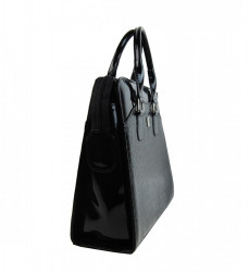 PUNCE LC-01 čierna dámska kabelka pre notebook do 15.6 palca #2