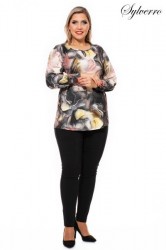 Szangítá dámska blúzka s ozdobnými gombíkmi #2