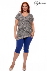 Tóbia letné tričko so šikmým spodkom #2