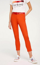 Bedrové džínsy 5-vreckového štýlu Rick Cardona, oranžová #2