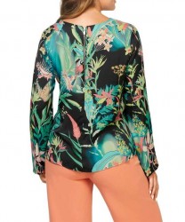 Blúzka s potlačou Ashley Brooke, viacfarebná #3