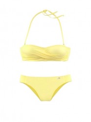 BUFFALO bandeau bikiny, svetložlté Cup-C