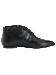 Členkové topánky HEINE s volánom, čierna #2
