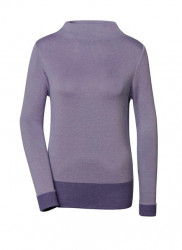 Création L Premium luxusný sveter, levanduľová #1