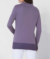 Création L Premium luxusný sveter, levanduľová #3