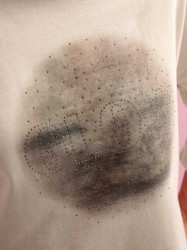 Džersejová roláková mikina s kamienkami HEINE, krémová #4