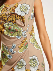 Džersejové šaty s kvetinovou potlačou Ashley Brooke, farebné #3