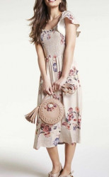 Džersejové šaty s potlačou Linea Tesini, ružovo-farebné #3