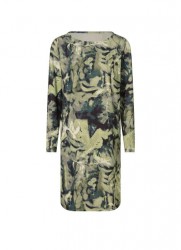 Džersejové šaty s potlačou listov HEINE, viacfarebné #1