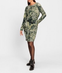 Džersejové šaty s potlačou listov HEINE, viacfarebné #2