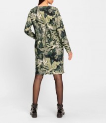 Džersejové šaty s potlačou listov HEINE, viacfarebné #3