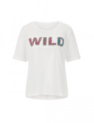 Džersejové tričko s korálkami Rick Cardona, biela #1