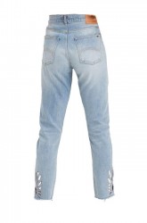 Džínsy s Cut-Outs výrezmi Tommy Jeans, modré #1