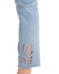 Džínsy s Cut-Outs výrezmi Tommy Jeans, modré #2