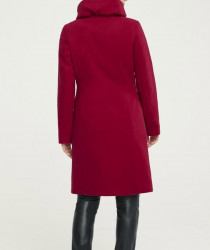 Flaušový kabát Ashley Brooke, červený #3