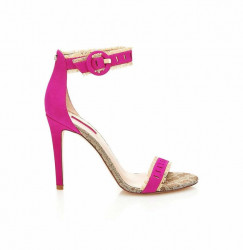 GUESS kožené sandálky PETRA, ružová #1