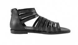 Heine sandále z kože nappa, čierne #2