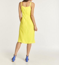 HEINE šaty, citrónová #3