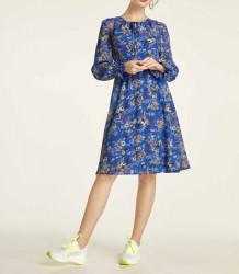 HEINE šaty s kvetinovou potlačou, modrá #1