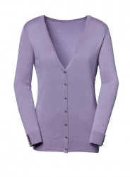 Hodvábný sveter Création L Premium, levanduľová #1