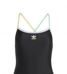 Jednodielne plavky ADIDAS, čierno-farebné #1