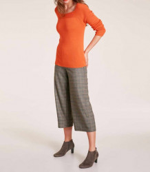 Jemný pletený sveter Heine, oranžový #1