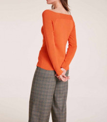 Jemný pletený sveter Heine, oranžový #2