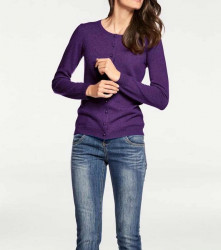 Kašmírový sveter PATRIZIA DINI, fialová #3