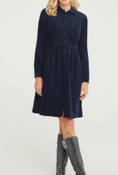 Košeľové menčestrové šaty Linea Tesini,