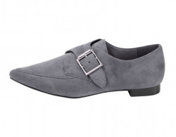 Kožené elegantné topánky, sivá #1