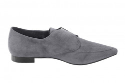 Kožené elegantné topánky, sivá #2