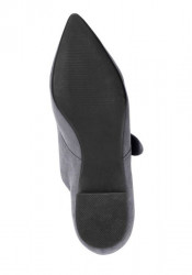 Kožené elegantné topánky, sivá #6