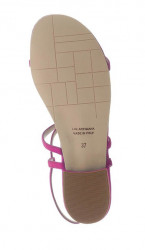 Kožené sandále Guido Maria Kretschmer, ružová #5