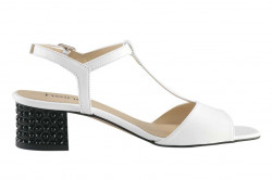 Kožené sandále HEINE, biela #2