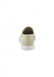 Kožené semišové slipper topánky HEINE, pieskové #4